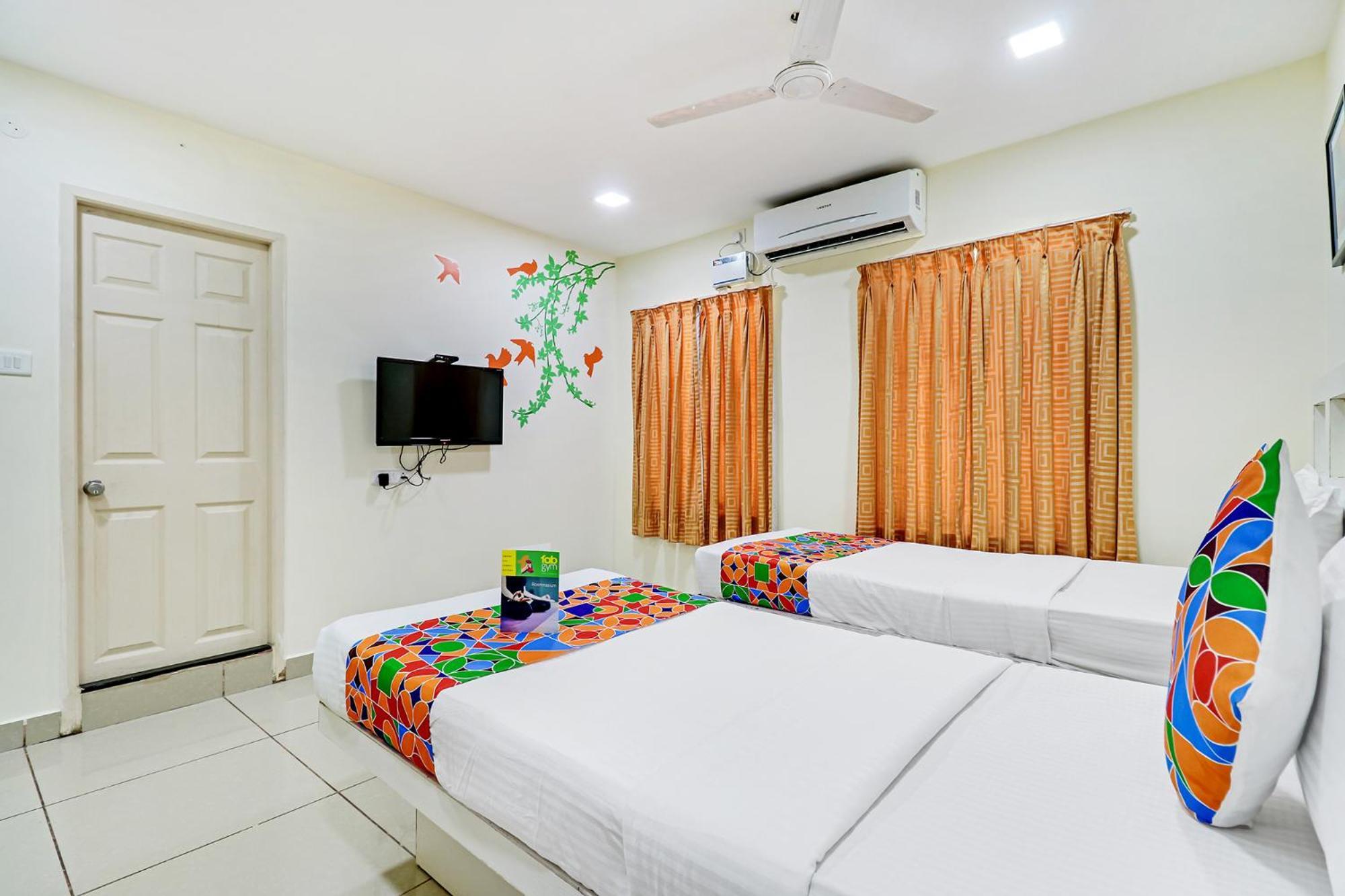 Fabhotel Colors Service Apartment - Nr Mrc Nagar Chennai Exterior photo