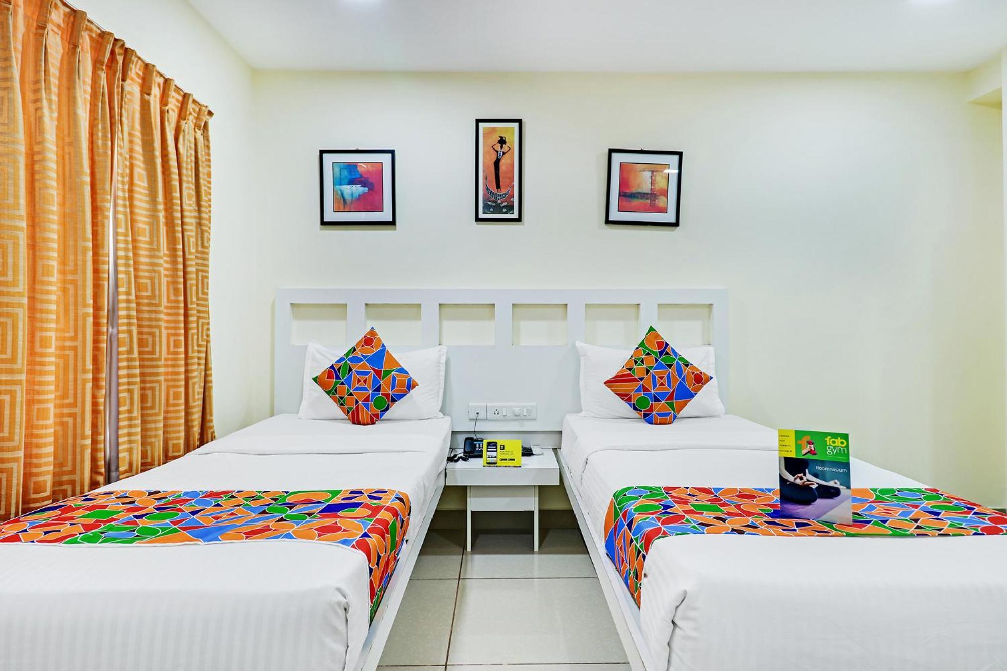 Fabhotel Colors Service Apartment - Nr Mrc Nagar Chennai Exterior photo